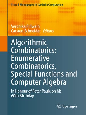 cover image of Algorithmic Combinatorics